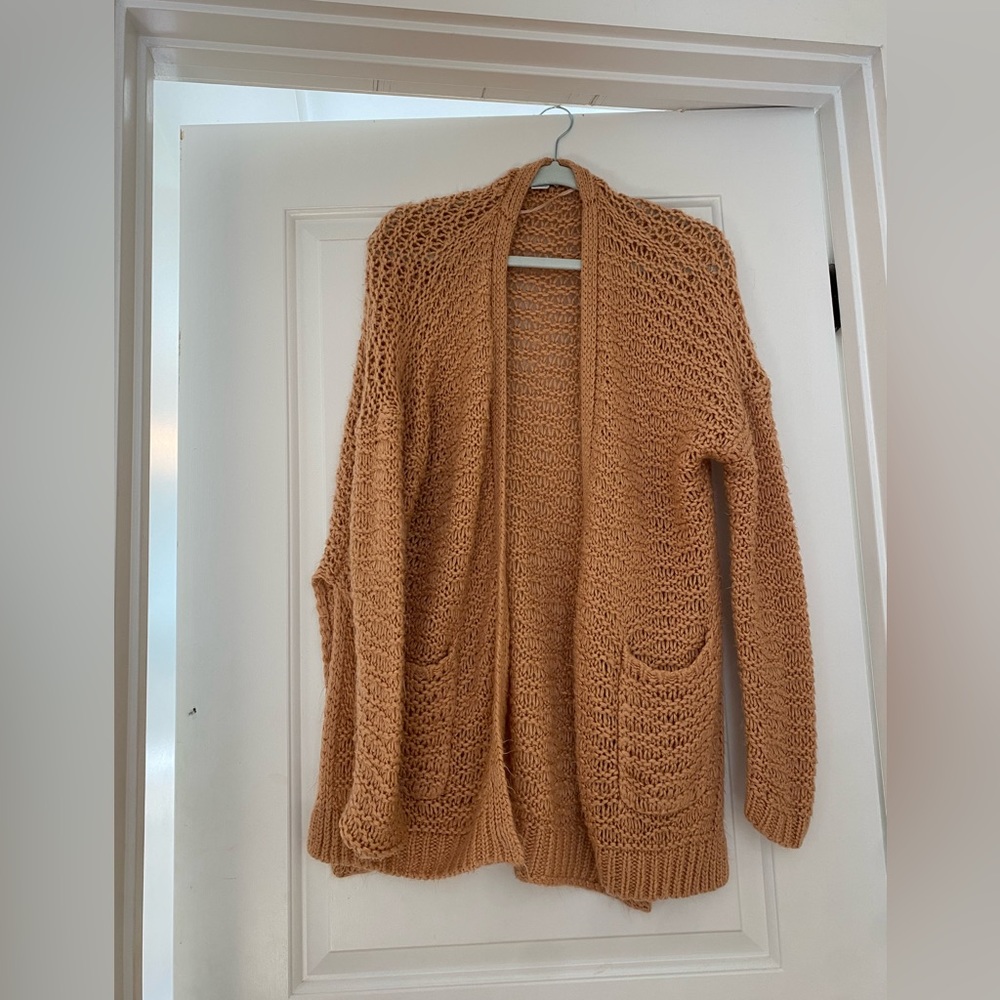 Bar III crochet sweater